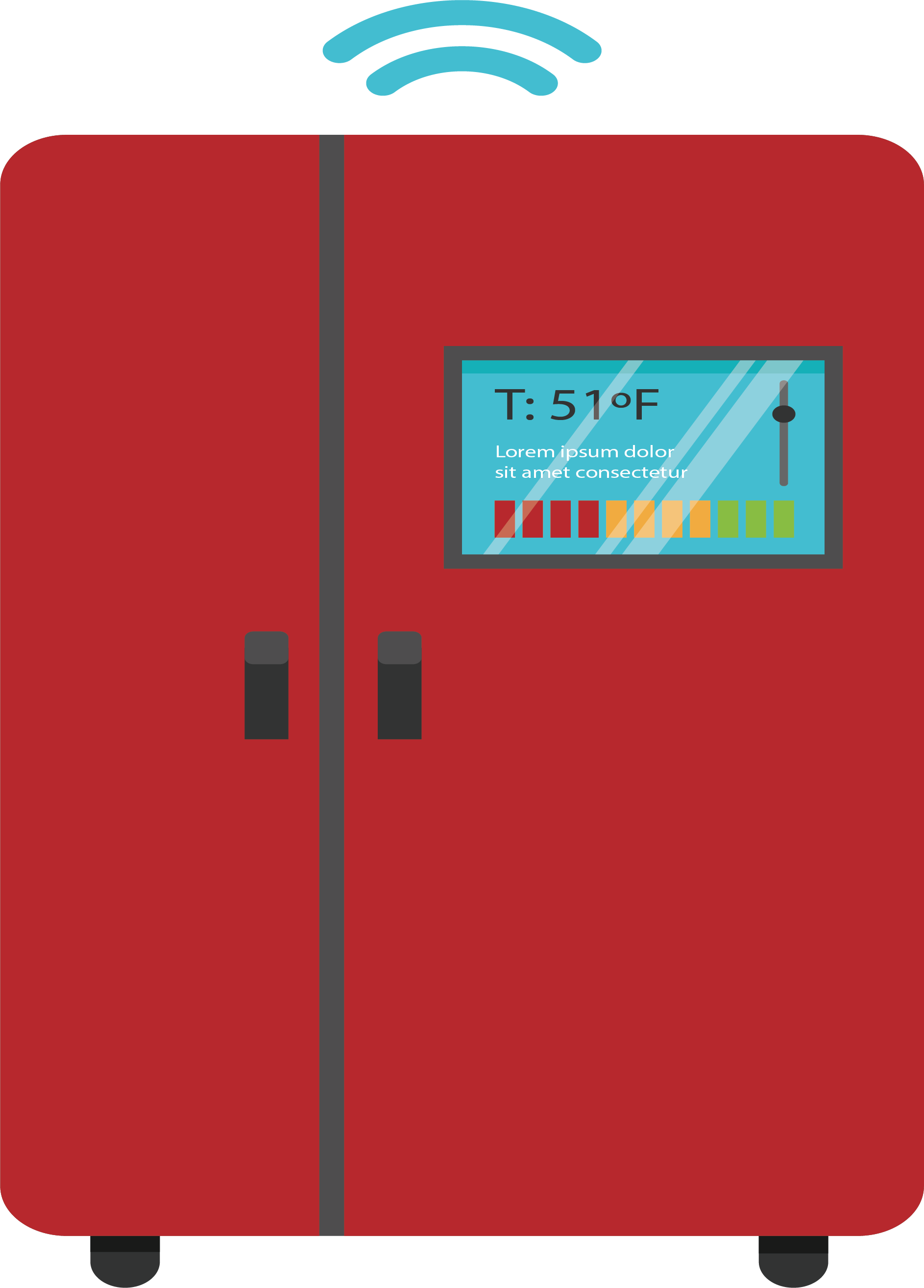 Internet Refrigerator Home Automation - Refrigerator (1886x2628)