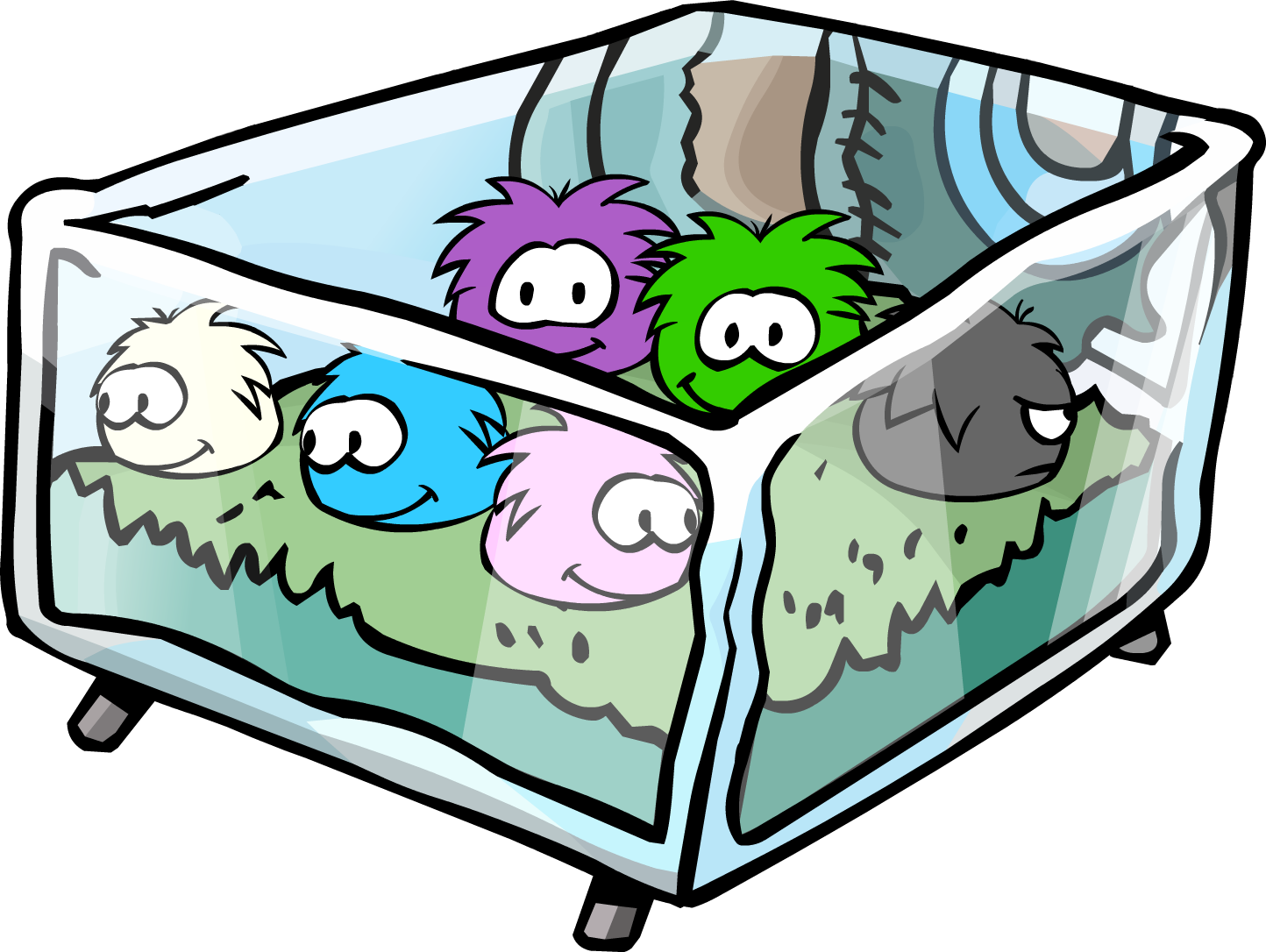 Pet Shop 2009 Puffles - Club Penguin Puffles (1444x1086)