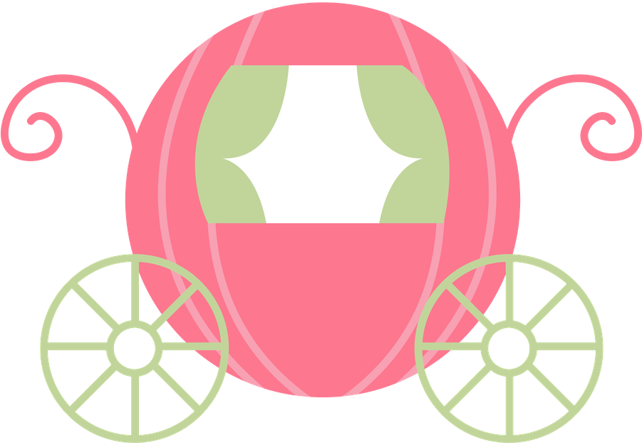 Princesas E Príncipes - Carrinho De Bebe Desenho (900x630)