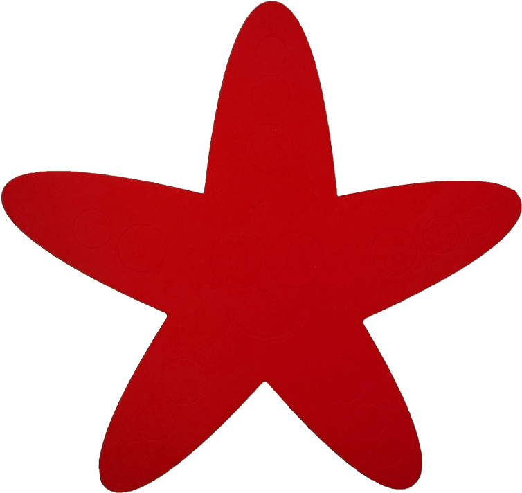 Chuck The Starfish™ Foam Pool Mat 48" X 48" X - Wonder Woman Tiara Template (1000x1000)