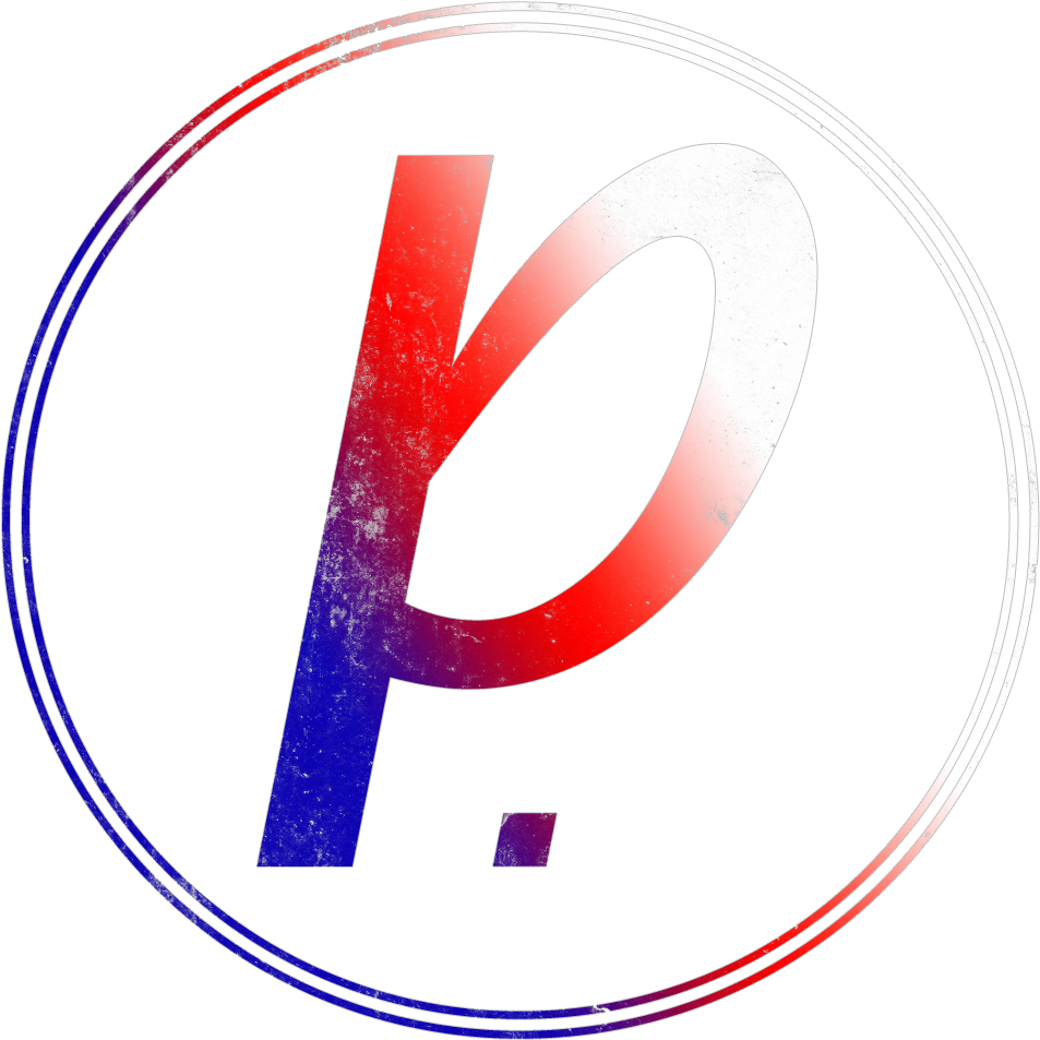 Pedal Of The Day Circle Logo Red White & Blue - Finn Harps (1000x1000)