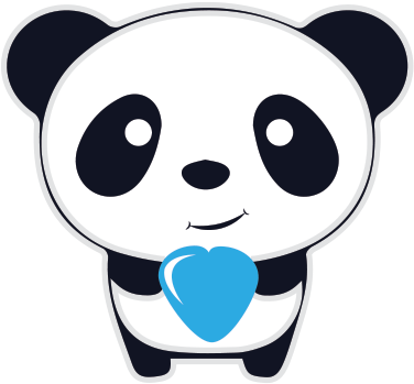 Welcome To Playdor - Cute Panda Drawing Easy (400x373)