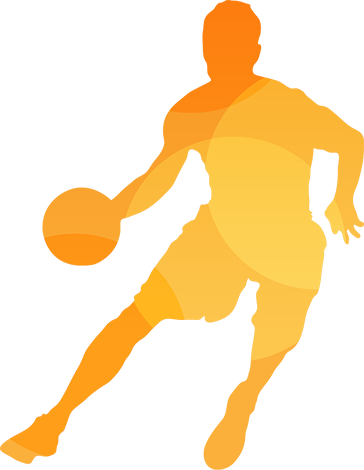 Basketball Silhouette - Basketball (364x470)