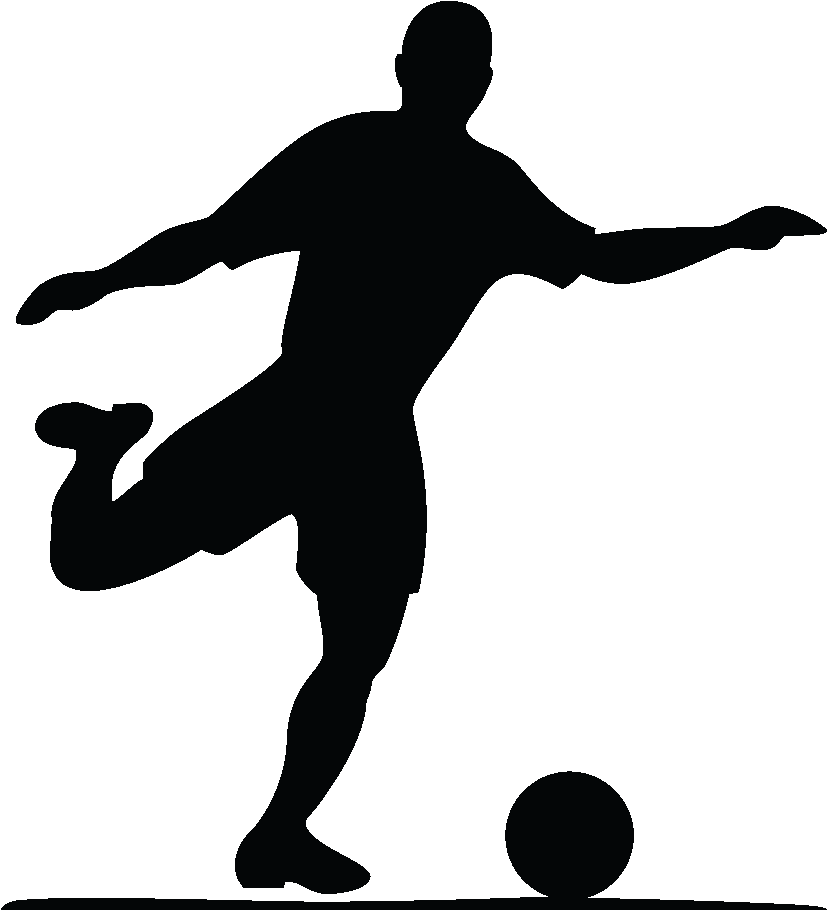 Kid Basketball Player Clipart 101 Clip Art - Adesivo De Parede Futebol (1200x1200)