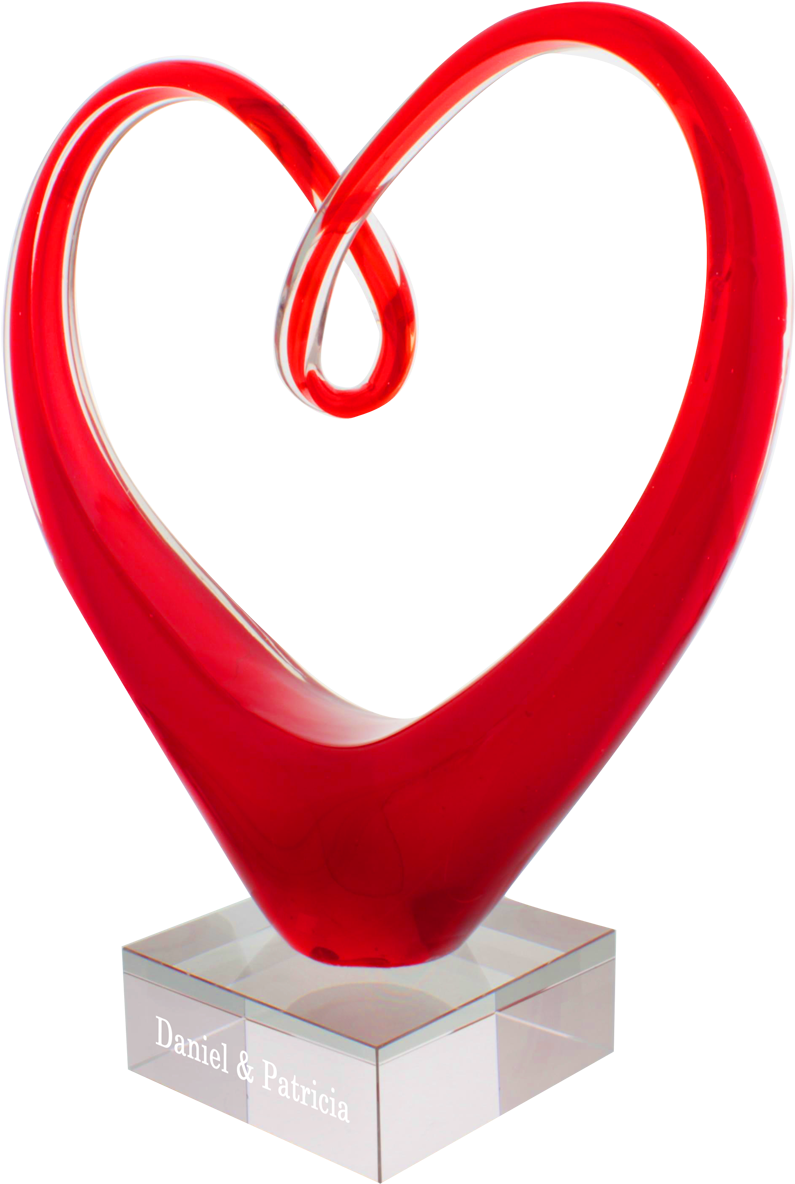 Heart Sculpture With Engraving - Leonardo Herz Skulptur (1200x1200)