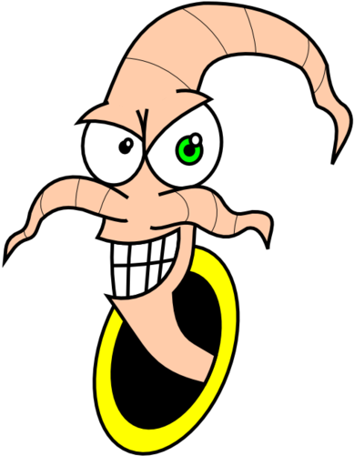 Movember With Earthworm Jim By Smega39 - Movember With Earthworm Jim By Smega39 (400x522)