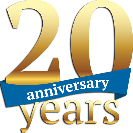 20yrs - 20 Year Anniversary Png (455x455)