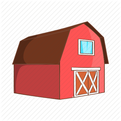 Cartoon Barn Pictures - Barn Cartoon (512x512)