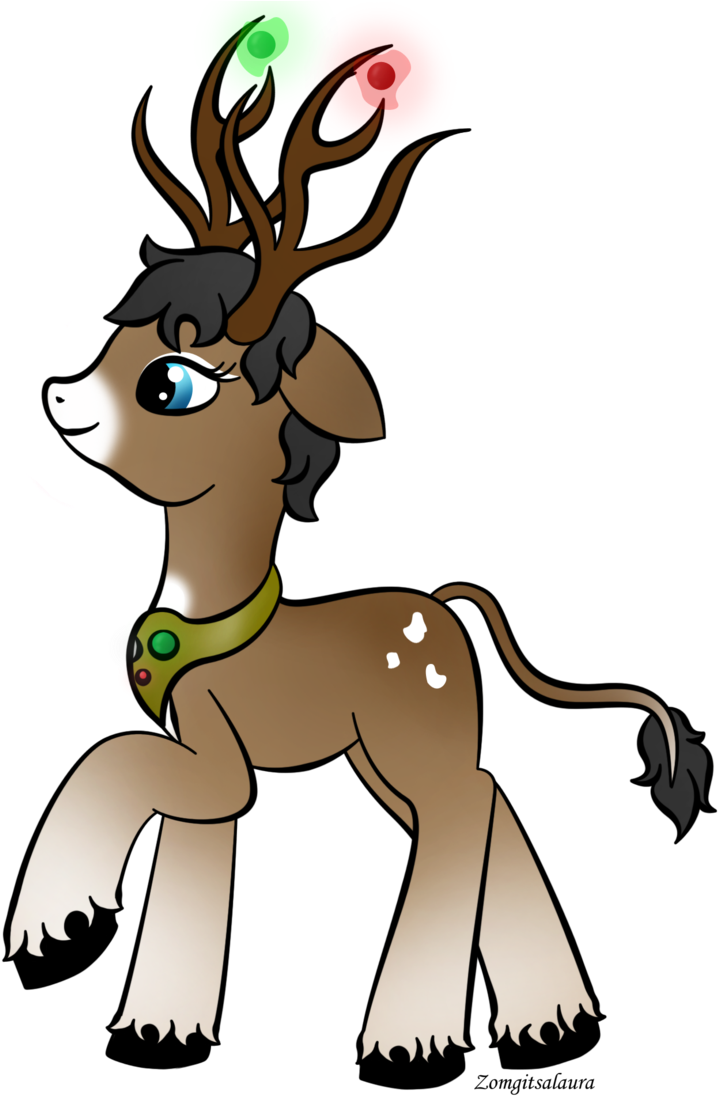 Christmas Reindeer Princess By Zomgitsalaura Christmas - Does Reindeer Tails Look Like (900x1152)