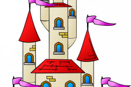 This Towering Cartoon Castle Clip Art Is Free For Personal - Castle Clip Art (450x300)
