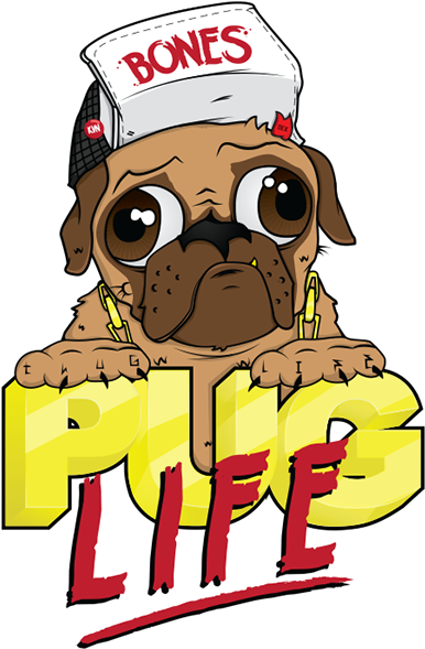 Download Png Image Report - Fungky Pug Life Phone Case - Samsung Galaxy S3 (600x600)