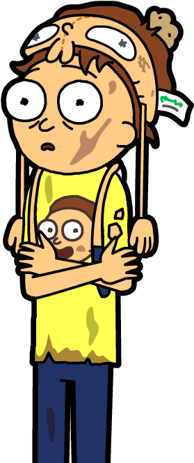 Survivor Morty - Pocket Mortys Morty Preparado (325x676)