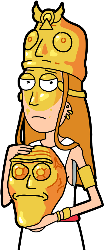 Summer - Rick And Morty Miami Summer (414x838)