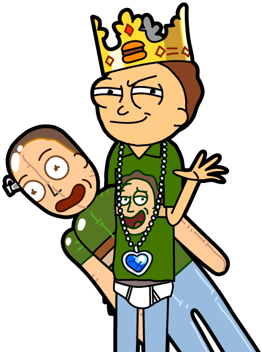 Jerry Fan Morty - Morty Smith (526x708)