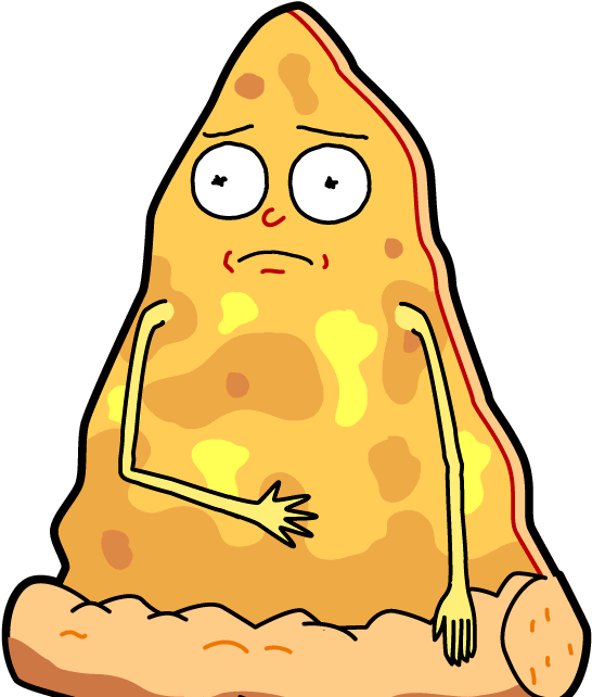 Pizza Morty - Rick E Morty Pizza (562x650)