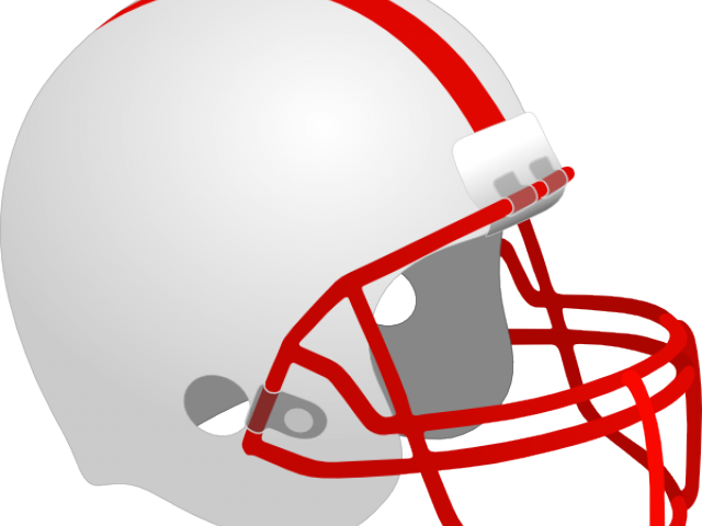 Cartoon Football Helmets - Cartoon Football Helmet And Football (640x480)