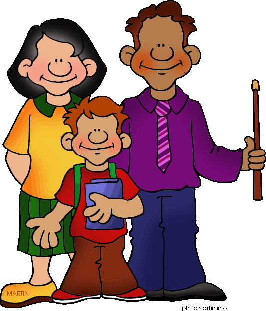 Free - Phillip Martin Clipart Family (560x648)