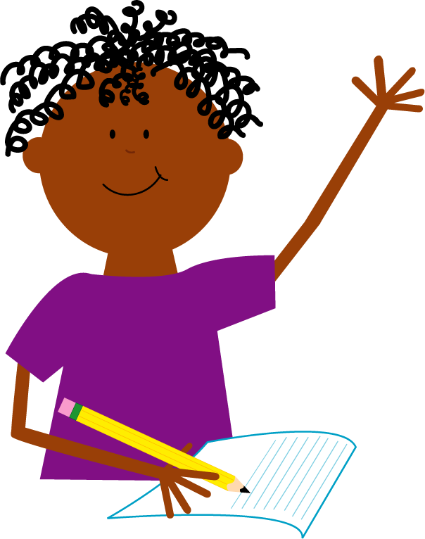 Boy Writing Color Copy - Teacher (604x766)