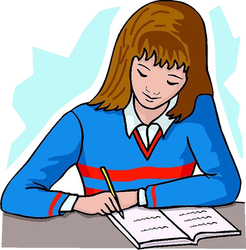 Stories Clipart Academic - Do Homework Clipart (500x507)