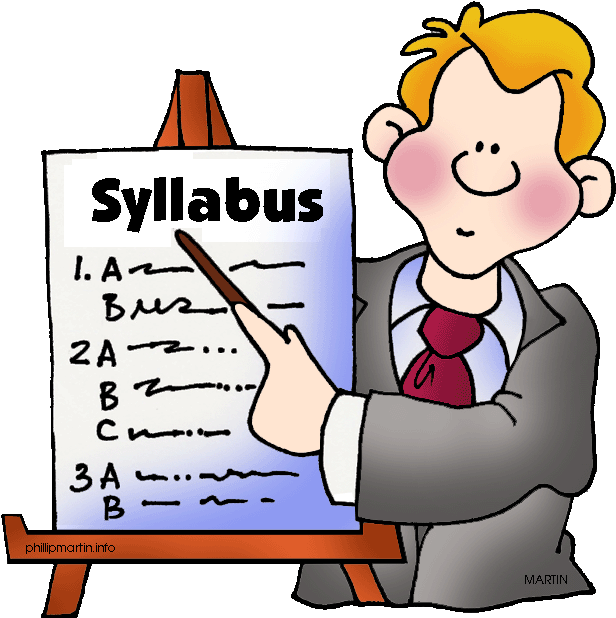 Folders Clipart Student Project - Syllabus Clipart (658x648)