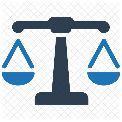 Balance, Business And Finance, Judge, Justice, Justice - Law Icons Png (512x512)