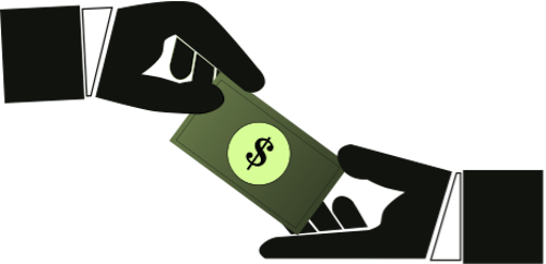 Chart Clipart Salesperson - Payment (500x242)