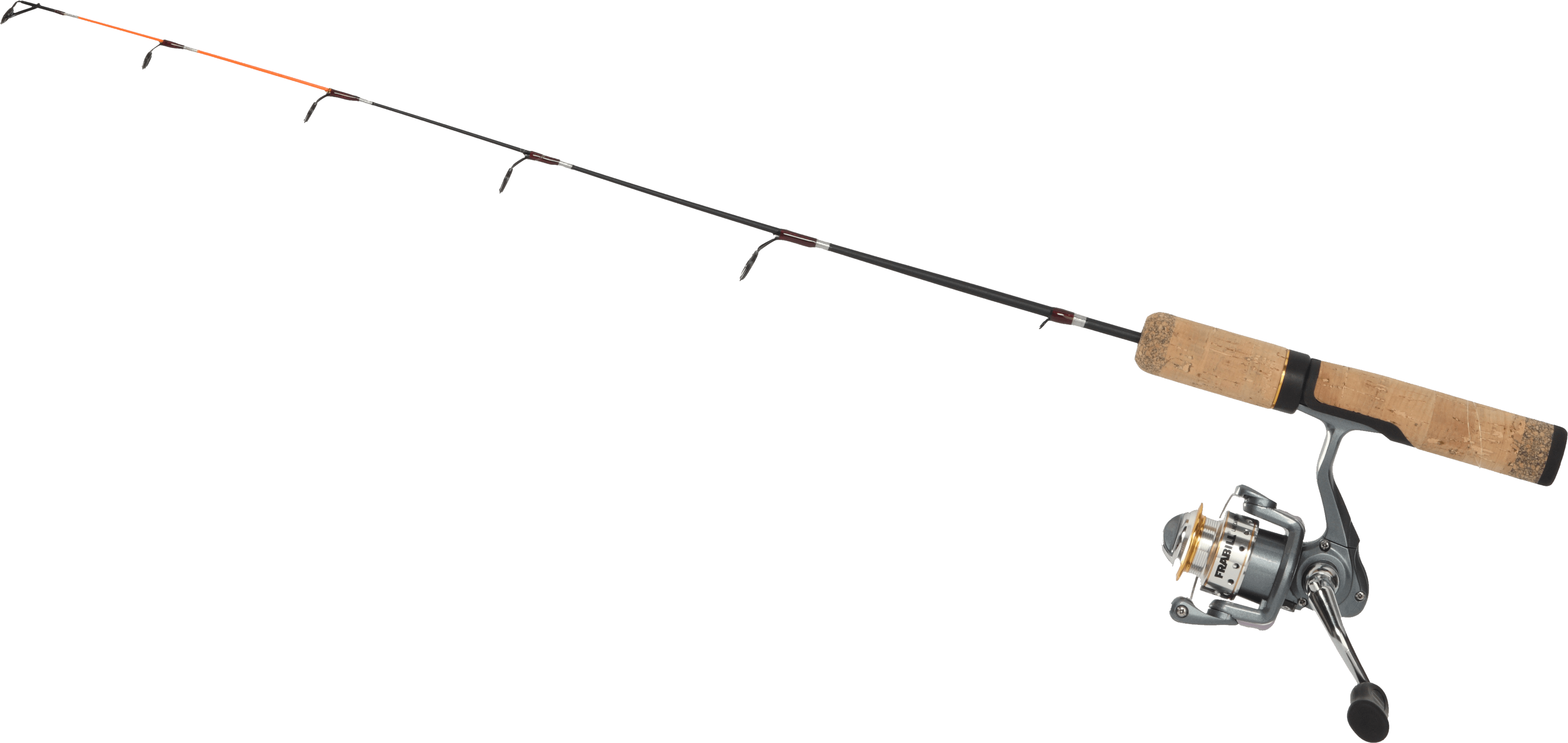 Fishing Rod Clipart Transparent - Fishing Rod Png (3506x1662)