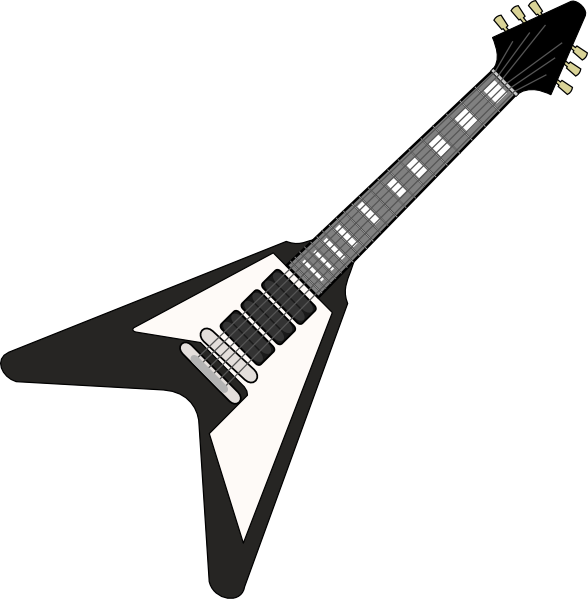 Bass Guitar Clip Art Free Clipart Images 2 Clipartandscrap - Rock Guitar Clip Art (588x599)