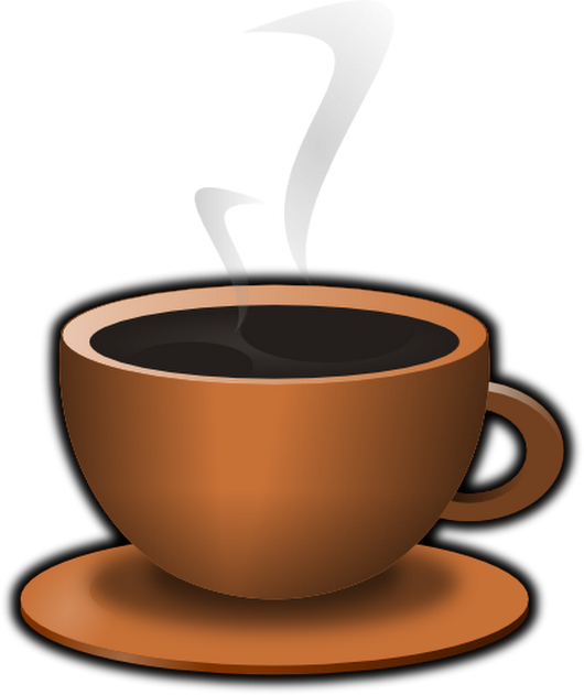 Photo - Clipart A Cup Of Coffee (530x631)