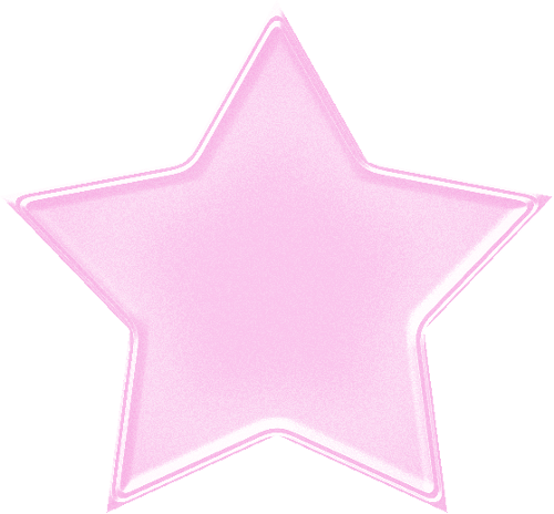 Star Pink Png Clipart By Clipartcotttage - Pink S Tar Png (500x464)