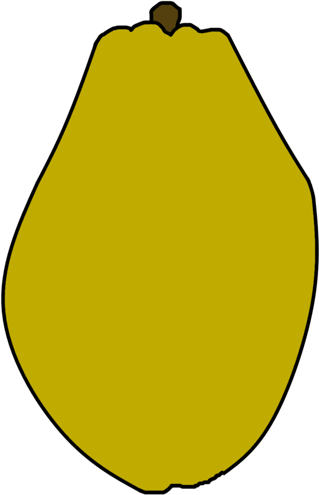 Papaya By Neptuneprogaming Papaya By Neptuneprogaming - Yellow (770x1038)