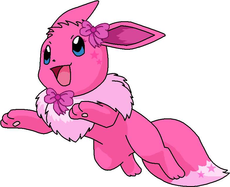 Eevee Jumping (864x745)