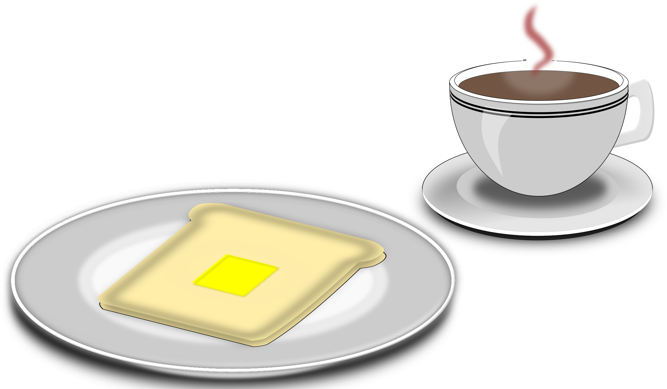 This Free Icons Png Design Of Breakfast Toast - Butter (2400x1340)