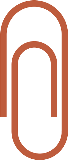 Custom Icon Paper Clip - Illustration (800x800)