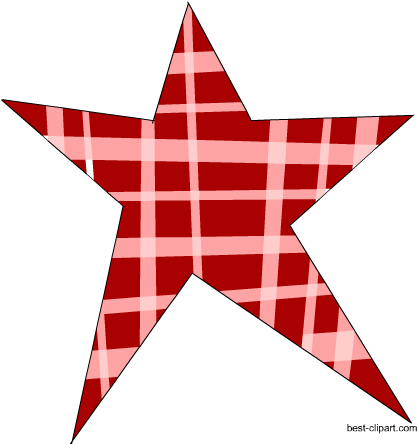 Pink And Red Christmas Star Clipart - Clip Art (450x450)