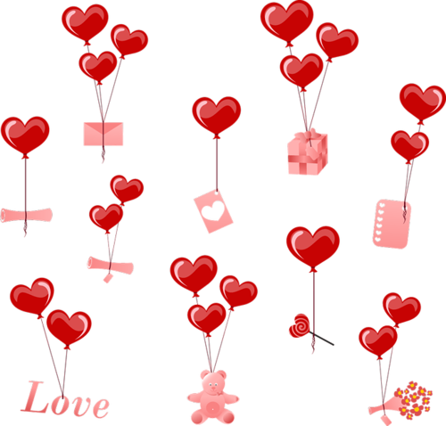 Natalia - Potalova - Vector Valentines Day (500x478)