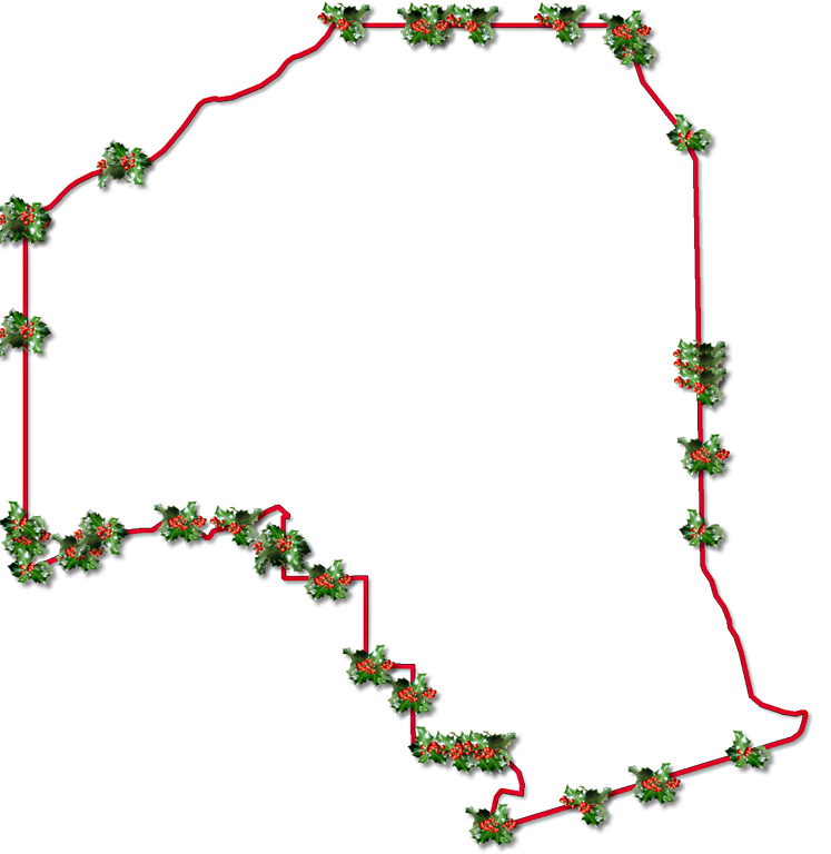 Holly Leaves Images - Map (747x768)