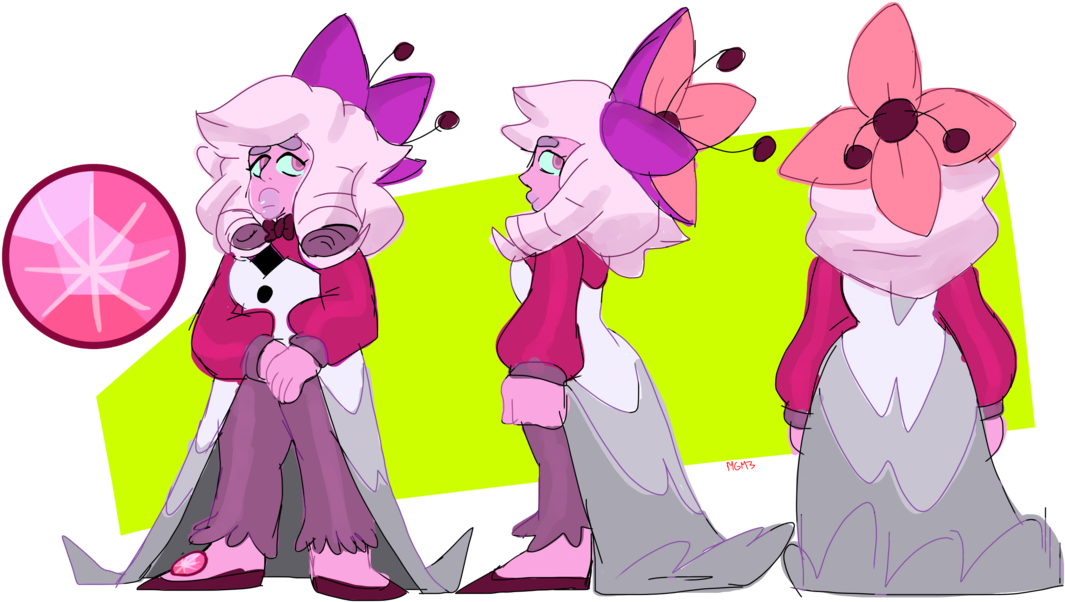 Star Rose Quartz By Poduk - Cartoon (1149x695)