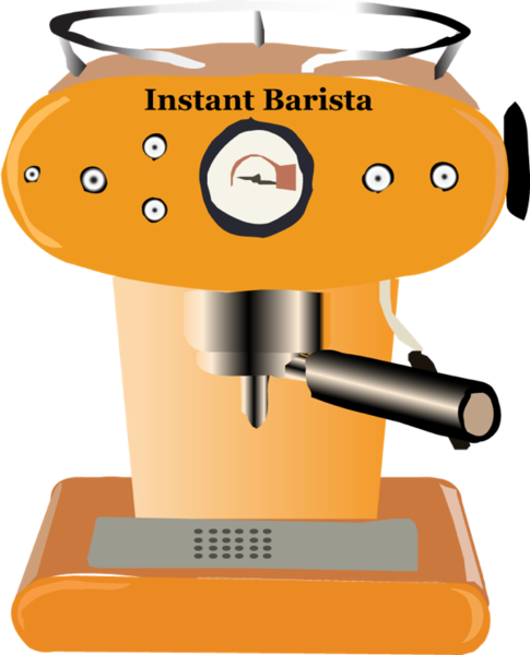 Espresso Machine Clip Art (485x600)