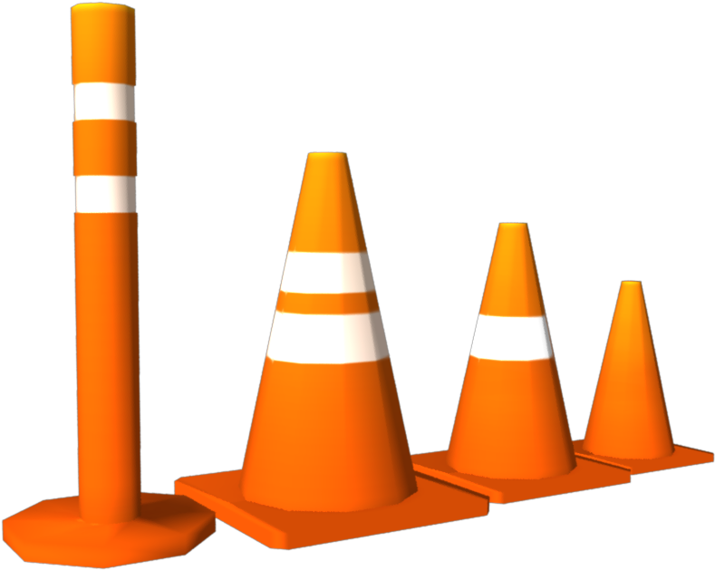 Traffic Cone - Graphic Design (1280x720)