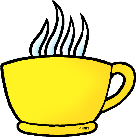 Mug Clipart Yellow - Yellow Mug Clip Art (648x647)
