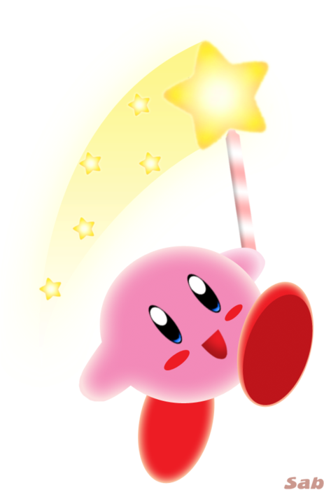 Kirby Star Rod By Rhay-robotnik - Cartoon (600x838)