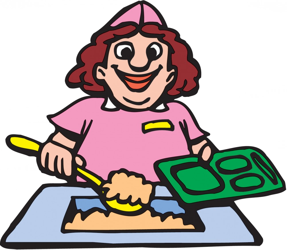 Link To Buisness, Link To Food Service - Cafeteria Lady Clip Art (1000x872)