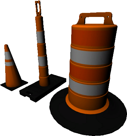 Traffic Cones Pack 4 Thumbnail A2461771 0e39 4cdf 9d42 - Thumbnail (512x512)