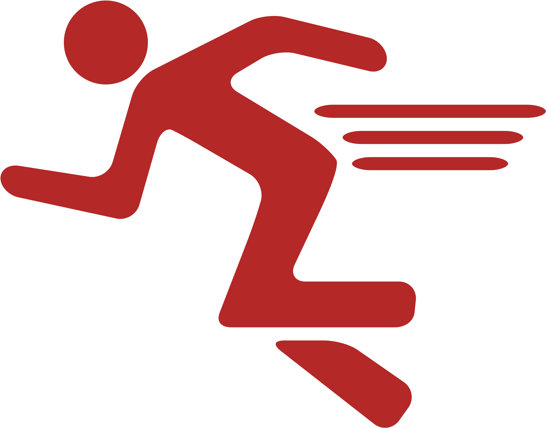 Open - Red Running Icon Png (2000x1667)