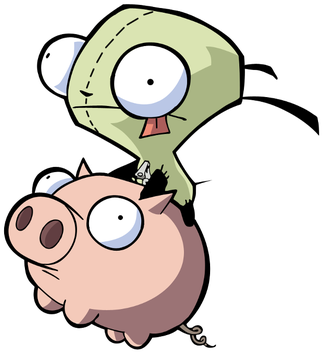 Michael Noland - Invader Zim Gir Piggy (400x400)
