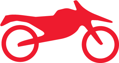 Bmw Clipart Red - Motorcycle (500x500)