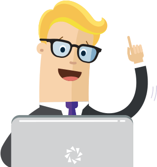 Request A Demo Contact Us - Cartoon (360x356)