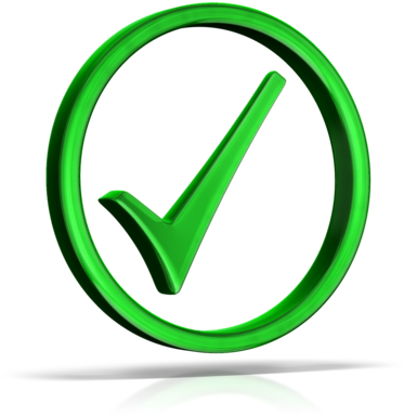 Check - Circle - Clip Art To Allow (400x400)