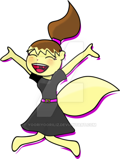 Yooriliz Happy Jumping By Yooriyooriliz - Cartoon (400x528)